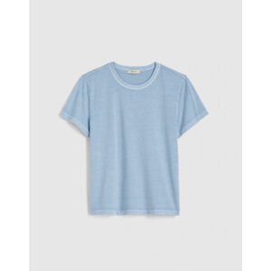 NWT Madewell The Perfect Crewneck Tee in Allday Jersey Iced Blue in XS